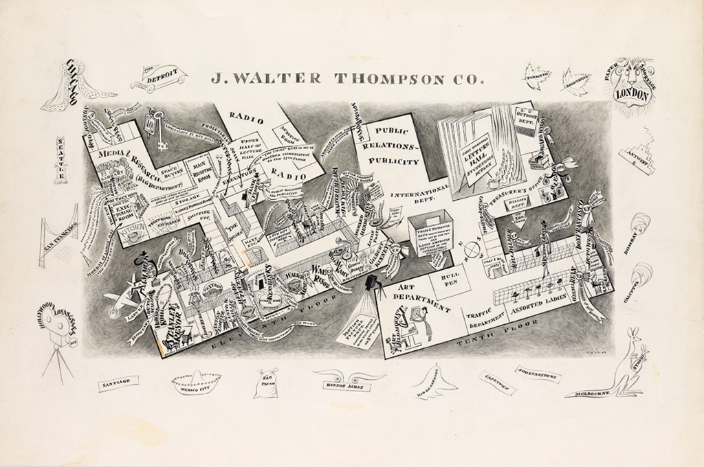 (ADVERTISING) LUCILLE CORCOS. J. Walter Thompson Co.